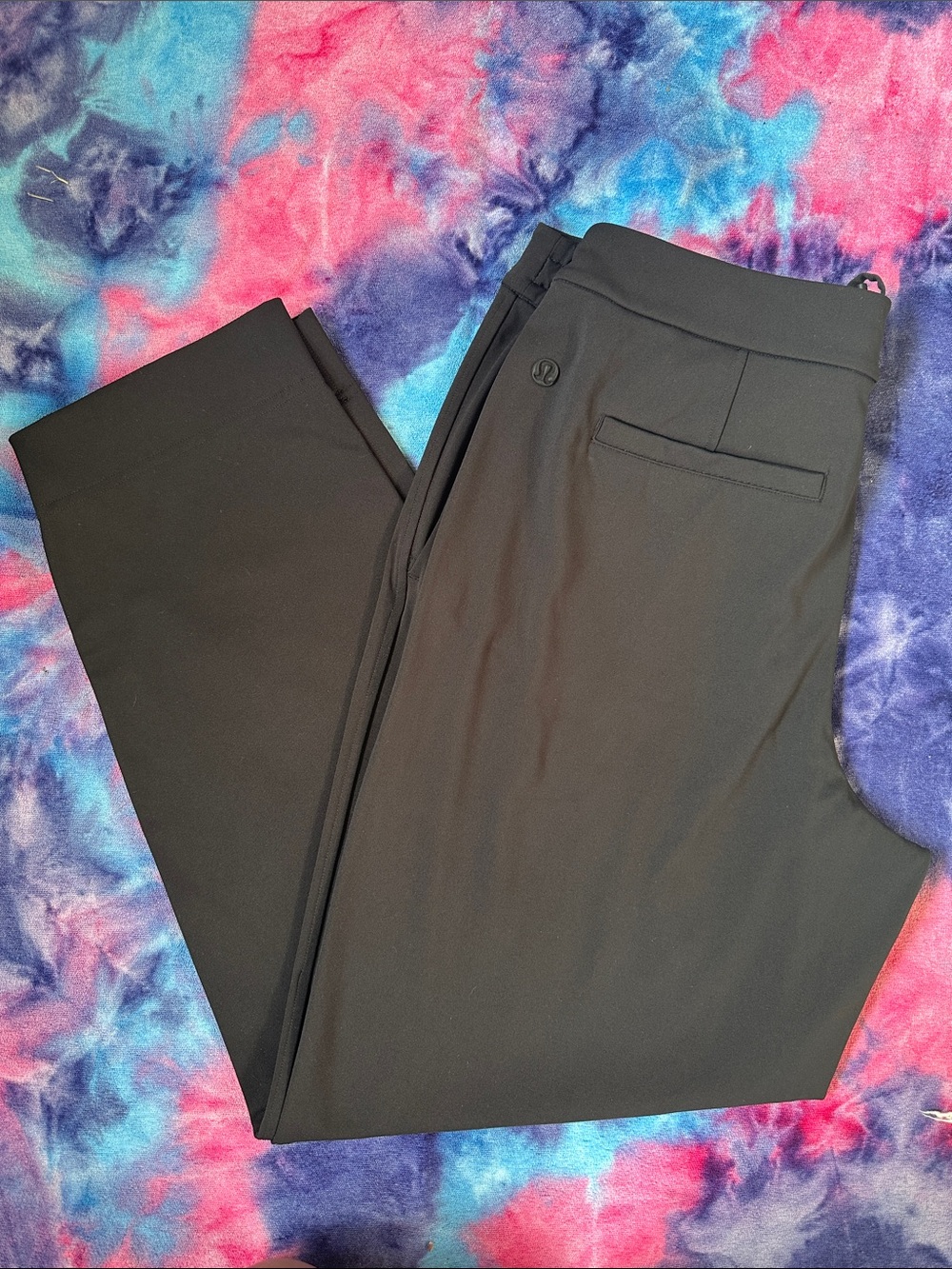 lululemon athletica women's Black Tailored Dress Pants